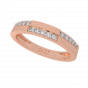 Zigzag Diamond Men's Band