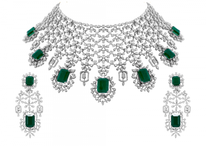 Eve Emerald & Diamond Necklace