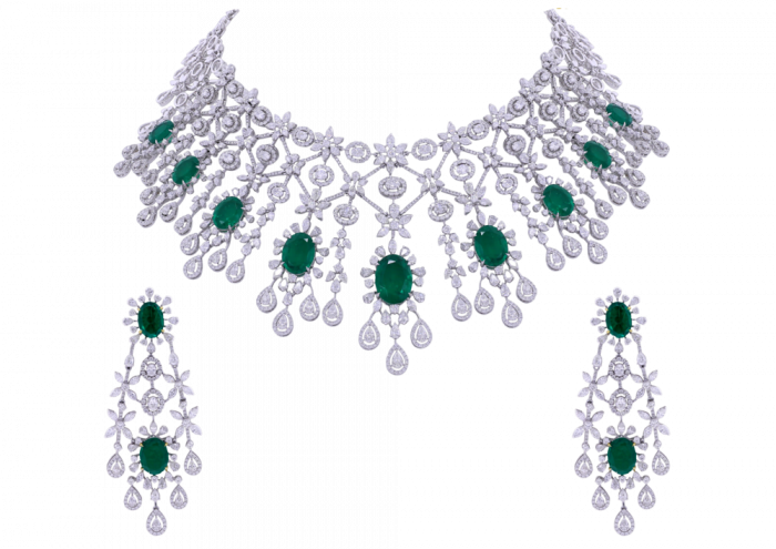 Maharani Emerald & Diamond Necklace 