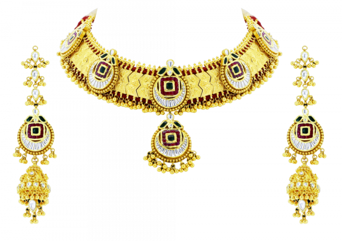 Royal Choker Gold Necklace