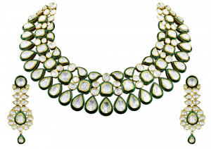 Classic Studded Polki Necklace