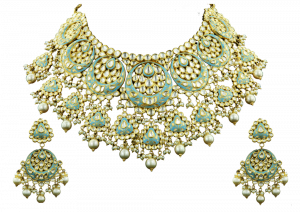 Maharani Layered Gold Diamond & Polki Necklace