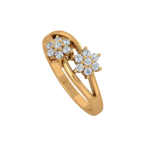 Floral Explorer  Diamond Ring