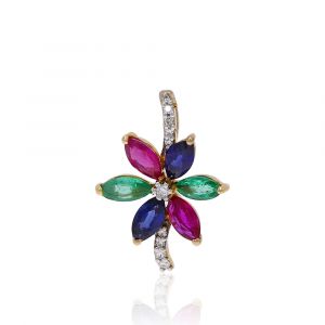 The Diamond and Precious stone Pendant