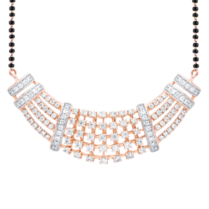 Cuddle  Diamond Mangalsutra Pendant