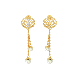 Links N Likes Diamond Danglers 