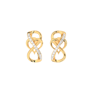 Entangled for Love Diamond Earrings 