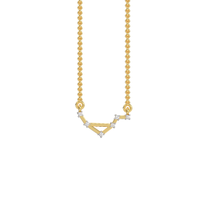 The Zodiac Libra Diamond Pendant