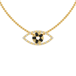  Evil Eye Diamond Mangalsutra Pendant