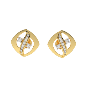 The Bloom  Diamond Studs
