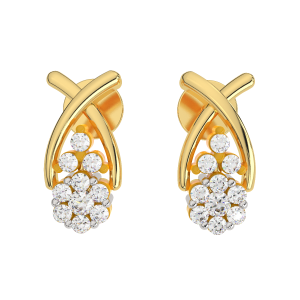 Floret Diamond Studs