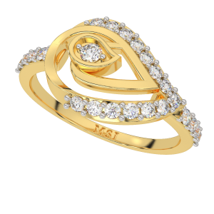 Paisley Playfield Diamond Ring