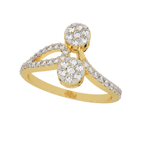  Twin Berries Diamond Ring