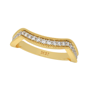Folds N Weaves  Diamond Ring