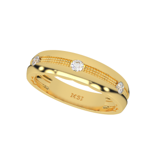 Cool Hues  Diamond Ring