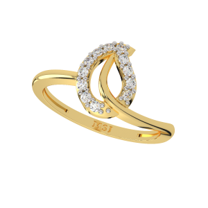 Paisley Revived Diamond Ring