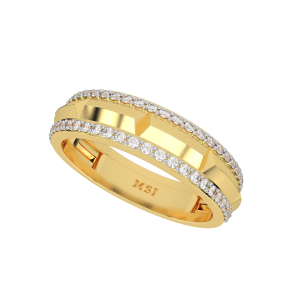 Skyline Couple  Diamond Ring