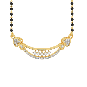 Marvelous Diamond Mangalsutra Pendant