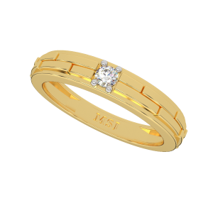  Brick pattern Diamond Band 