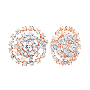 Trapped With Embrace Diamond Earrings