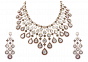 Drops Of Heaven Polki & Diamond Necklace