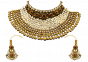 Princess Gold Polki & Diamond Necklace