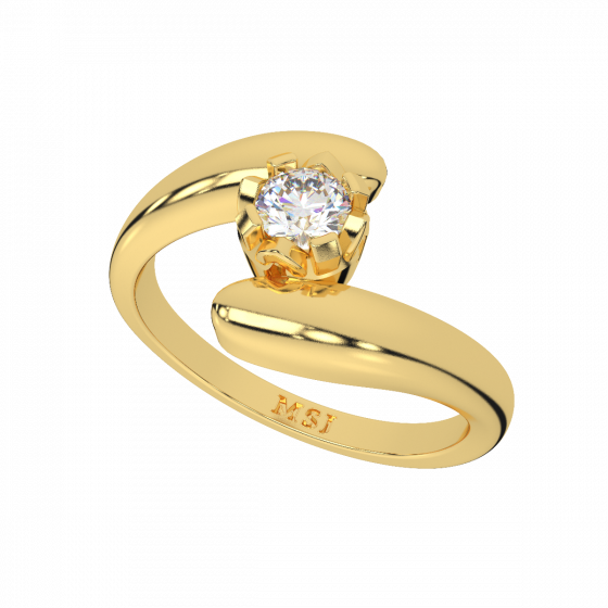 Epic Romance Gold Diamond Ring