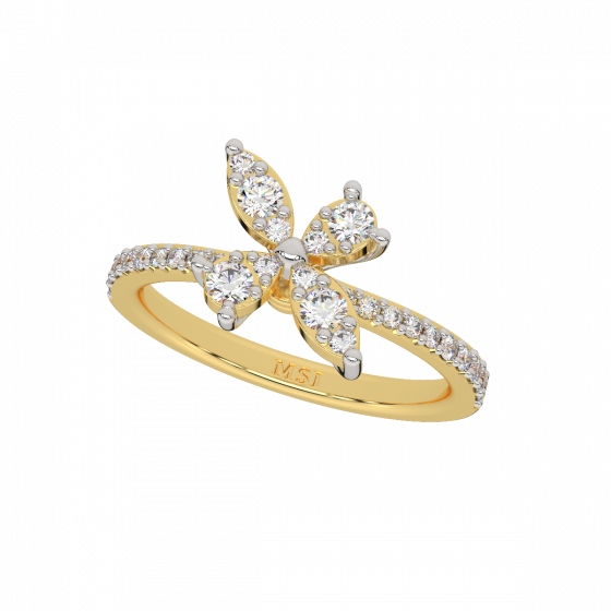 Star Designer Diamond Ring
