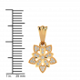 The Floral Spray Diamond Pendant