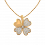 The Clover Leaf Diamond Pendant