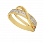 Heavens Gold Diamond Ring