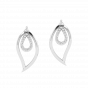 The Dripping Droplets Diamond Stud Earrings