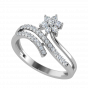 The Floral Branch Diamond Ring