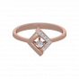 Geometrical Crush Diamond Ring
