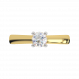 The Key Solitaire Gold Diamond Solitaire Ring