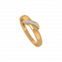 The White Glace Gold Diamond Ring