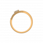The Golden Tripod Gold Diamond Ring
