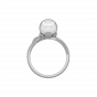 The Mermaid Gold Diamond & Pearl Ring
