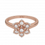 Floral Edition Gold Diamond Ring