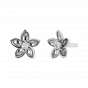 The Floral Treasure Diamond Stud Earrings