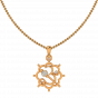 Auspicious Om Diamond Pendant