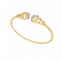 Christmas Tree Diamond and Gold Bracelet