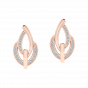 Light A Fire Diamond Stud Earrings