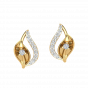 The Twin Flame Diamond Stud Earrings