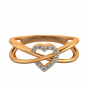 Heart In Sync Diamond Ring