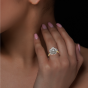 The Flora Solitaire Gold Diamond Ring