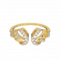 Diamond and Gold Celebration Ring