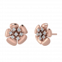 The Curly Lure Diamond Stud Earrings