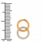The Venn Gold Diamond Pendant