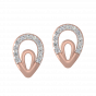 Drop Retreat Diamond Stud Earrings